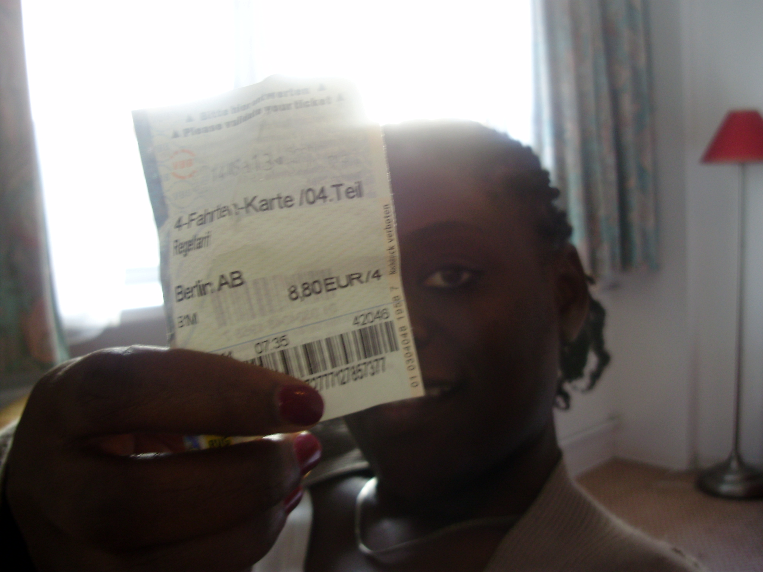 Random Act of Kindness in Berlin free subway ticket