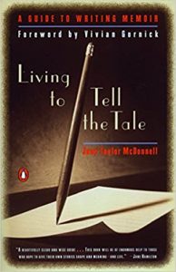 image of book cover living to tell the tale Jane Taylor McDonnell