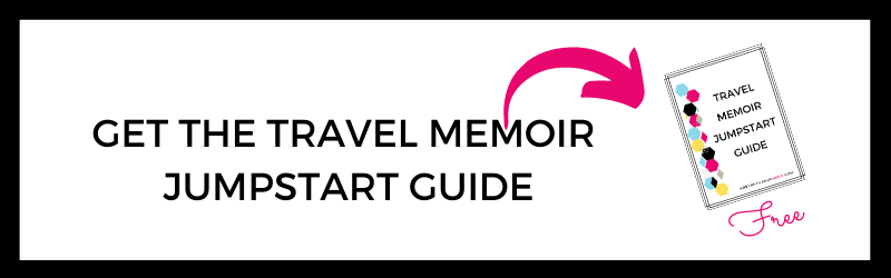image of text box get the travel memoir jumpstart guide